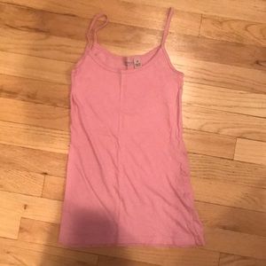 Pink tank top